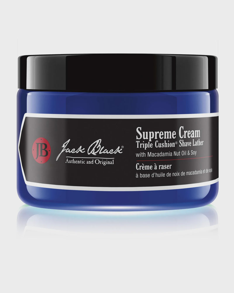 Supreme Cream/ triple cushion shave lather