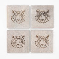 Etched Wood Coasters