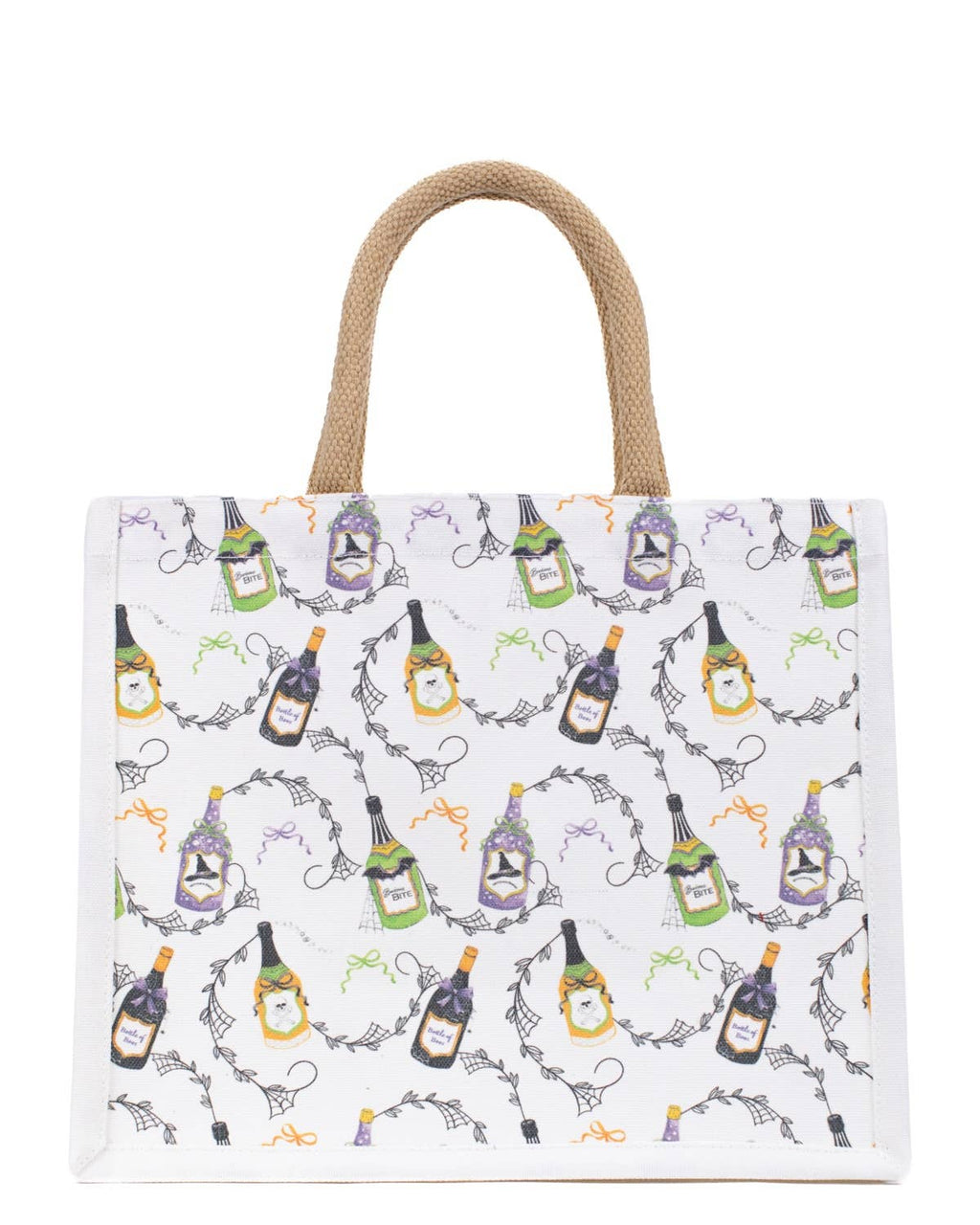 Pick Your Poison Gift Tote   White/Multi   12x10x8