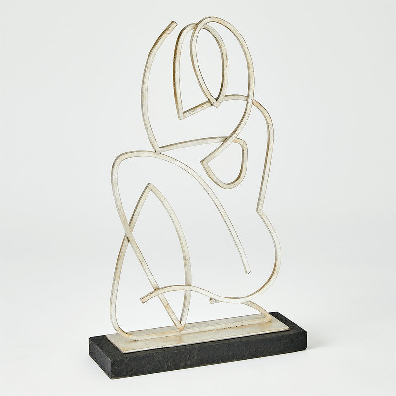 Wire Madonna-Antique Silver