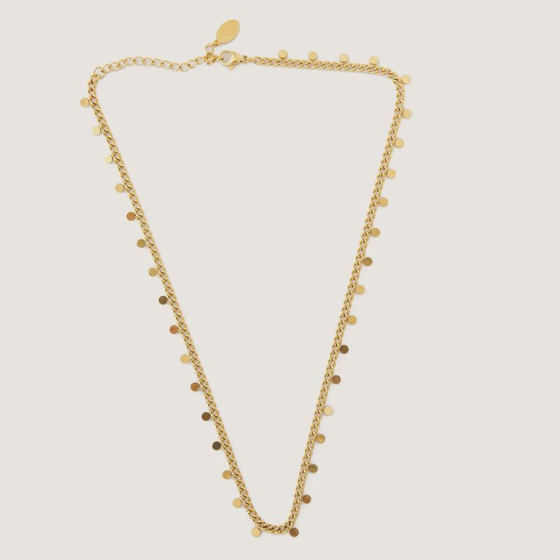 Gold Disk Choker