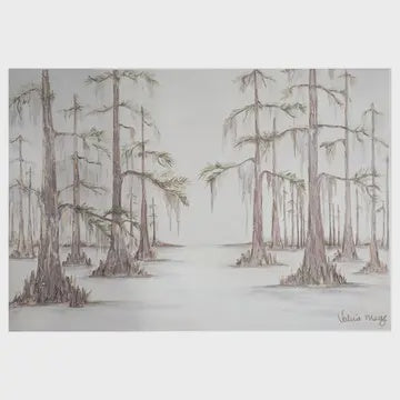 "Born On the Bayou" Canvas