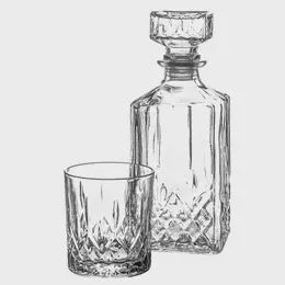 Argon tableware decanter, glass set