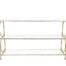 Sunny Silver & Gold Console Table