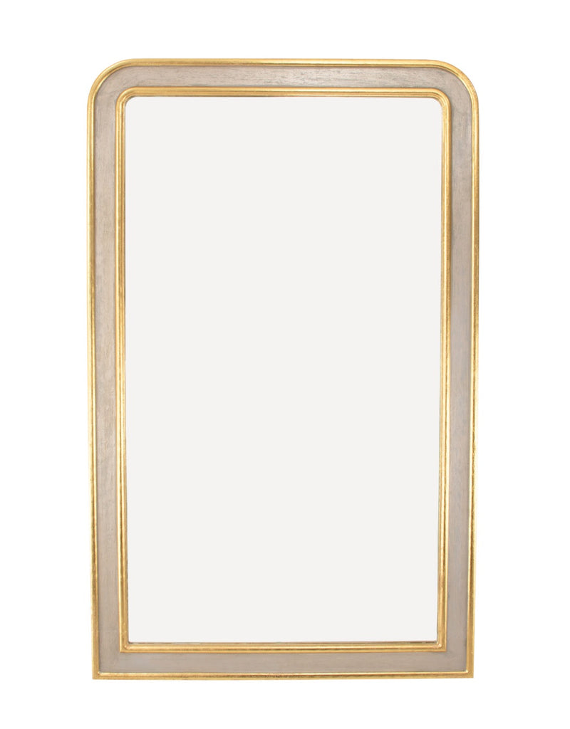 Champagne and gold mirror