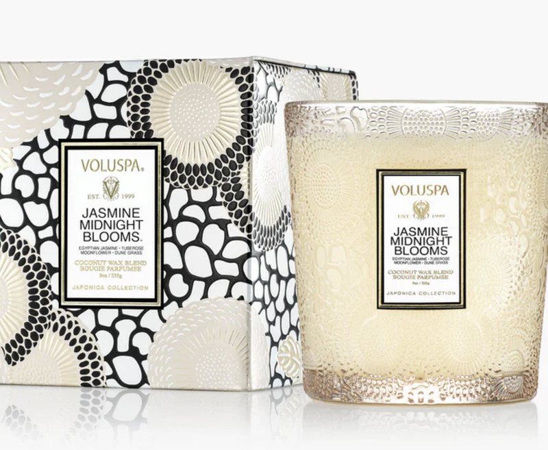 Jasmine Midnight 3 wick hearth