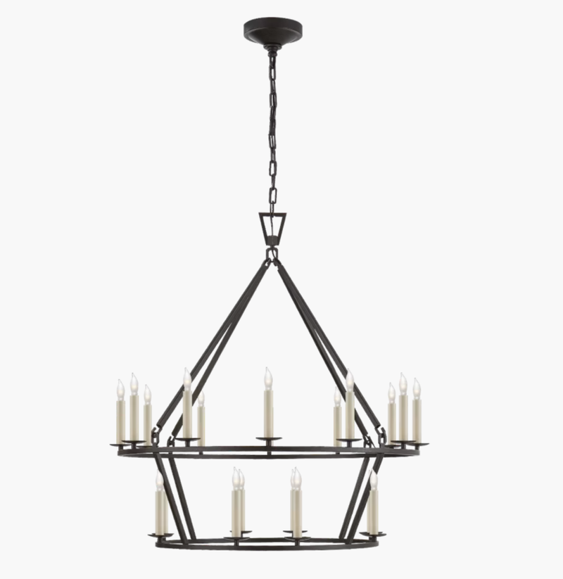Darlana Medium Two Tier Chandelier