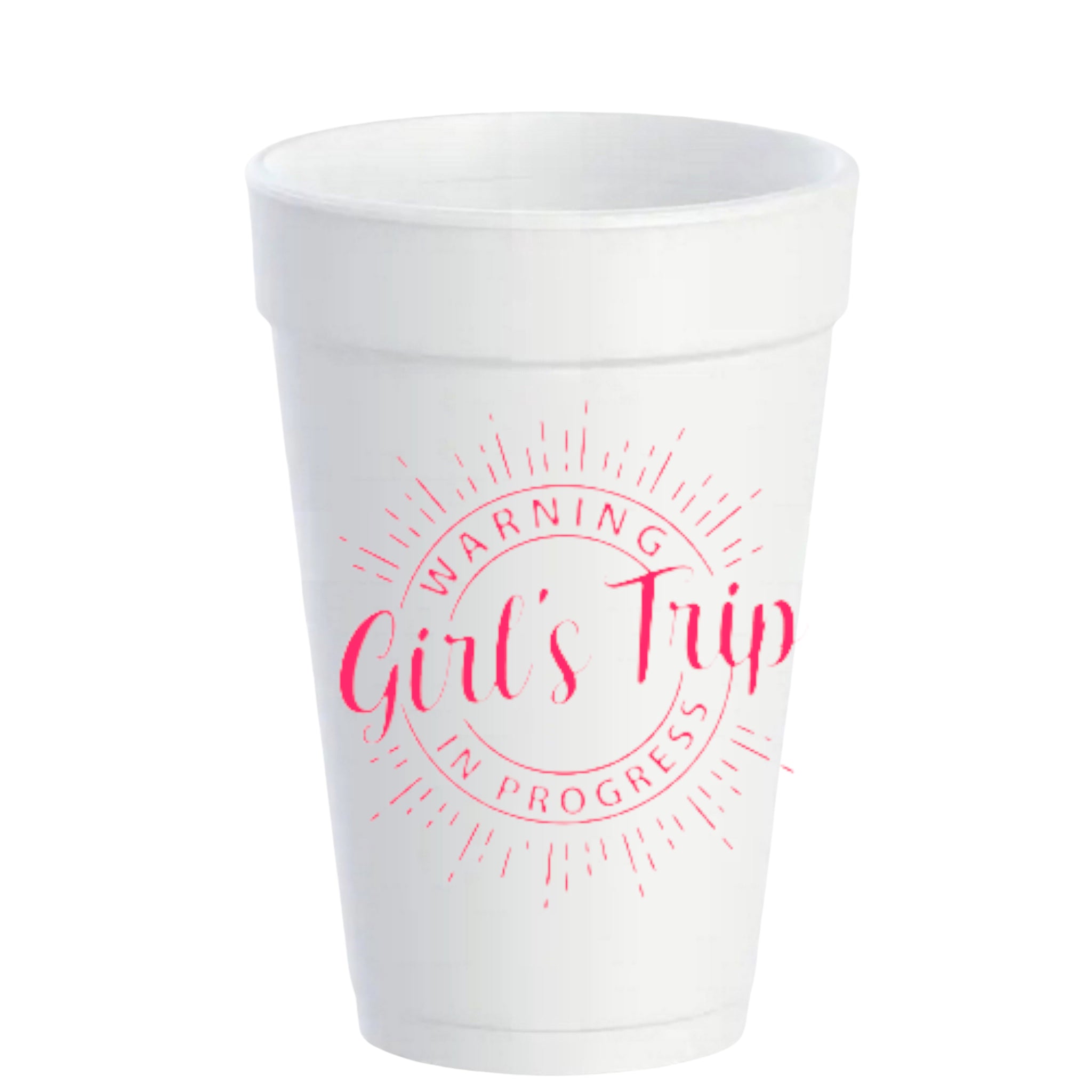 SUMMER STYROFOAM CUPS - Charlotte's Web Monogramming & Gifts