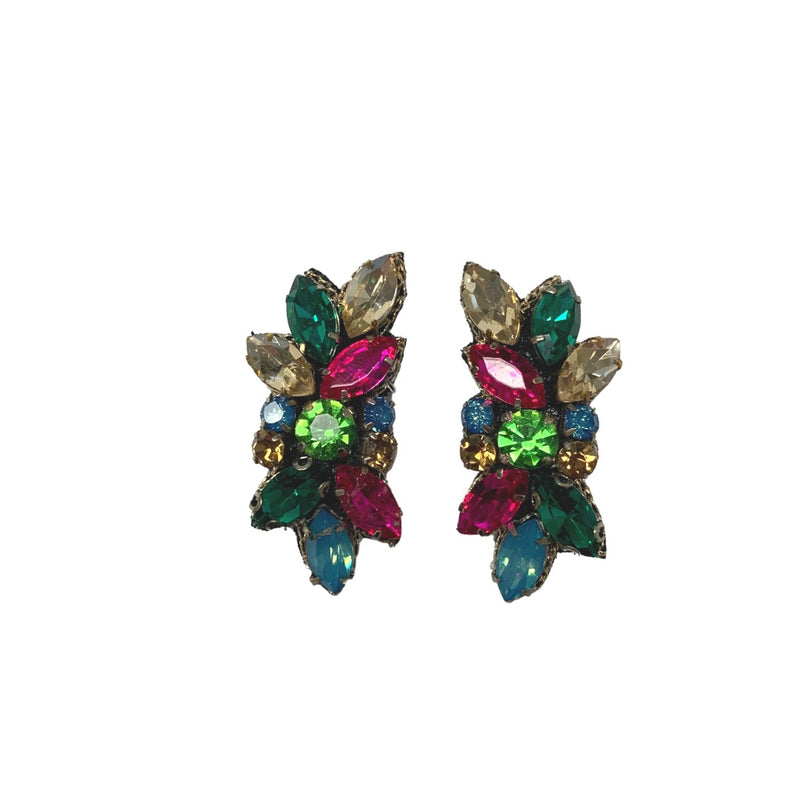 Jeweled Stud Earrings