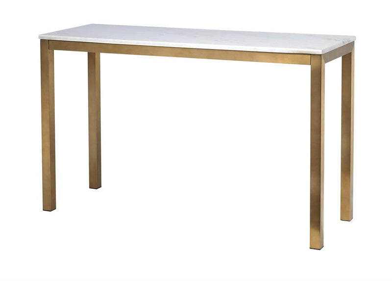 Console Table/ marble/gold