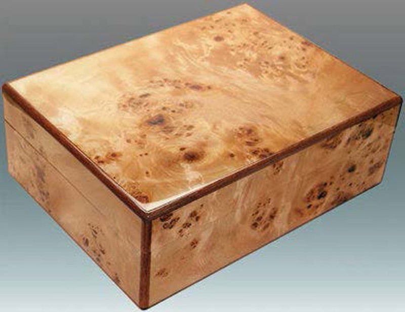 Natural Burl Wood Box