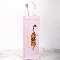 Canvas Wine Bag- Party Animal