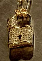 Pave Lock & Key Necklace