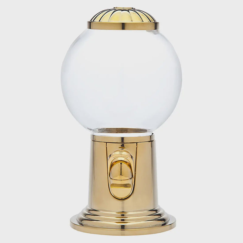 Candy Dispenser Gold Tone