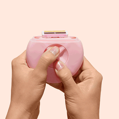 All-in-One Razor - Pink Portable On-the-Go Razor