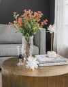 Tall Selenite Candle Holder