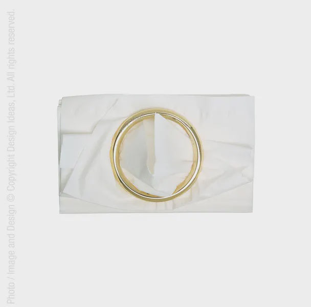 Toro Tissue Ring - Brass