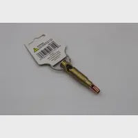 Bullet Bottle Opener & Whistle Keychain