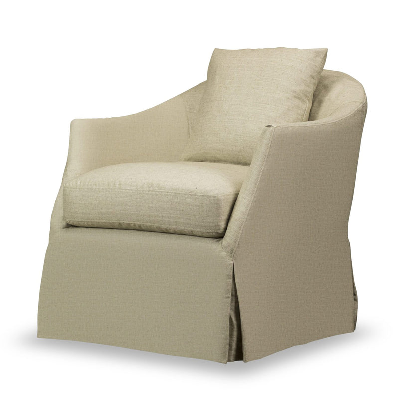 Amy Swivel Chair in Windfield Natural