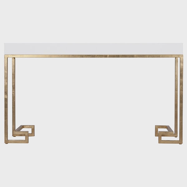 Barsanti Console with Gold Leaf Key Base