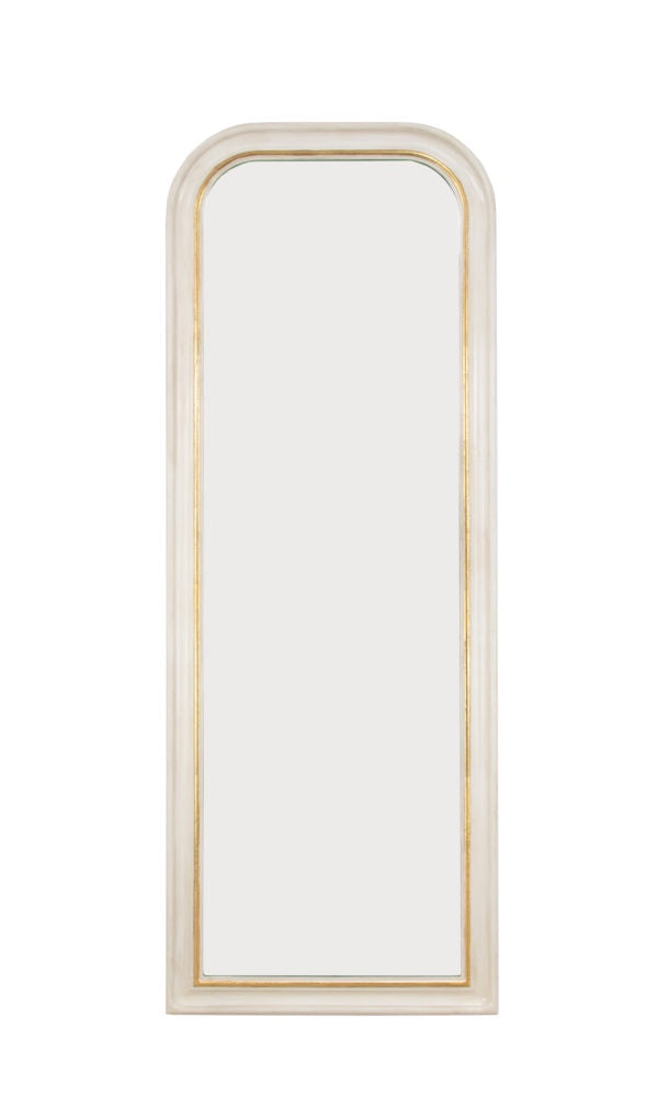 Full length mirror white/ gold