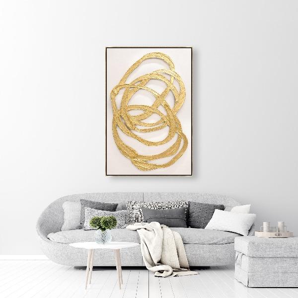 40 x 60 Gold Mobius