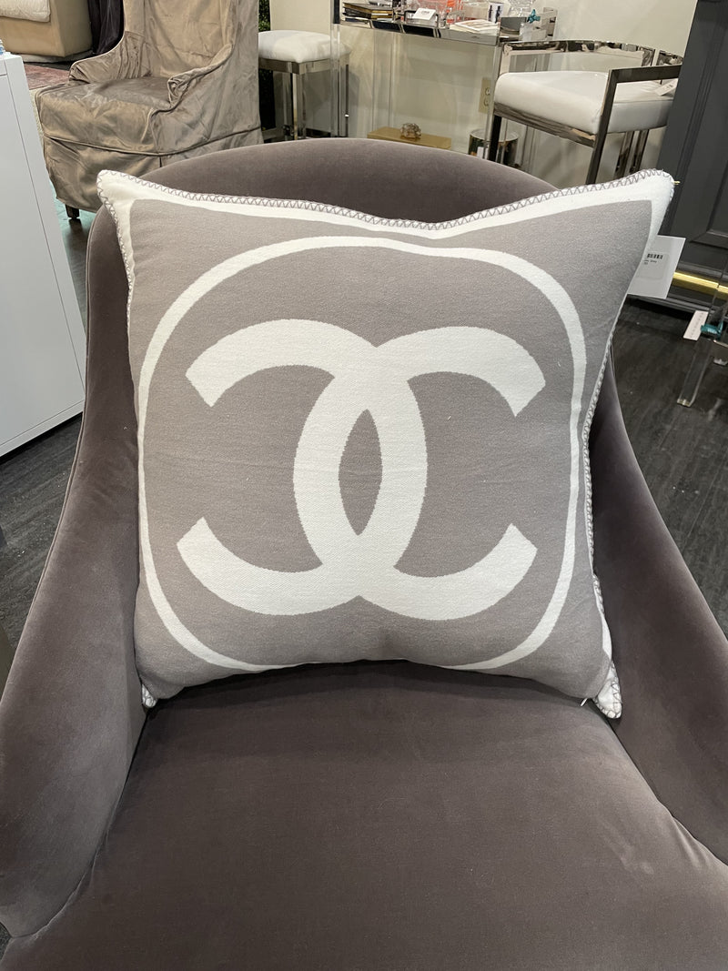 Chanel-Inspired Wool Pillow