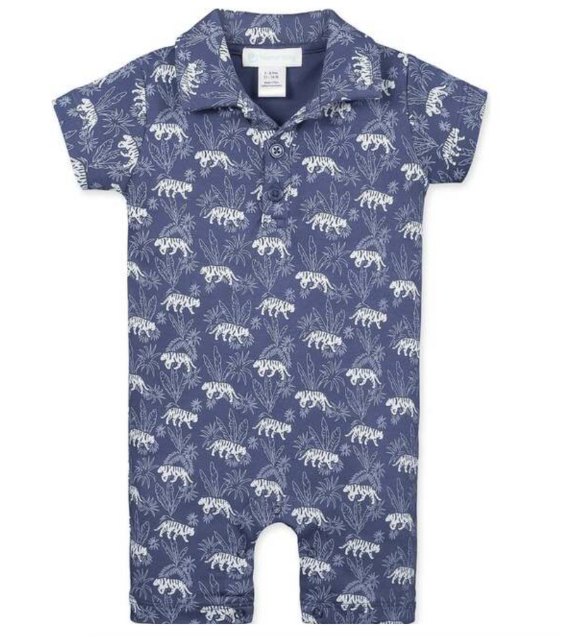 Blue Tiger Romper