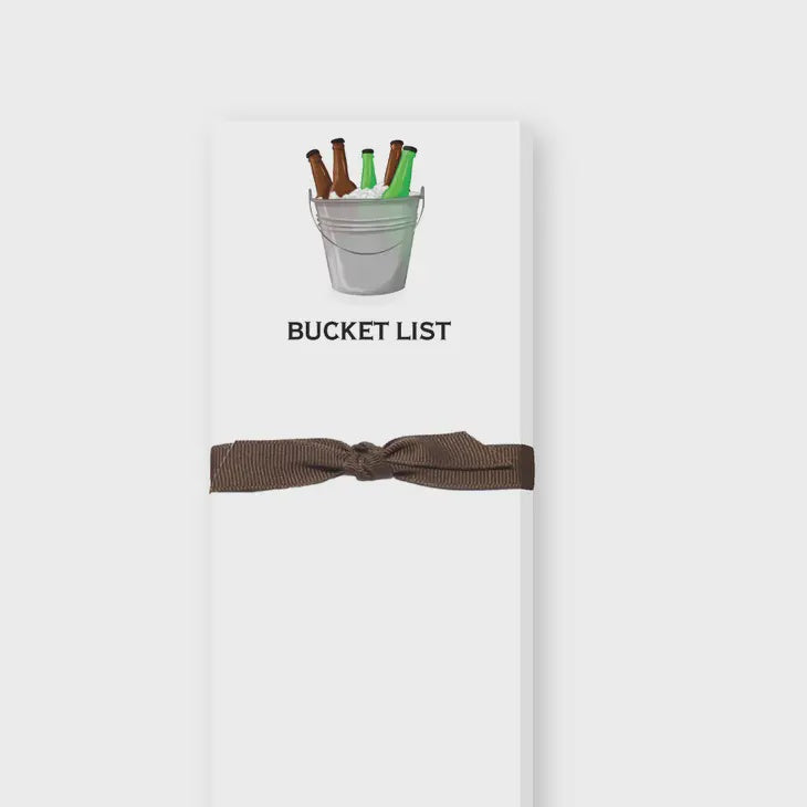 Bucket List Skinnie Notepad