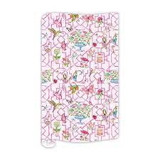 Bamboo Wonderland Pink-wrapping paper