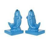 Ceramic Fish Bookends
