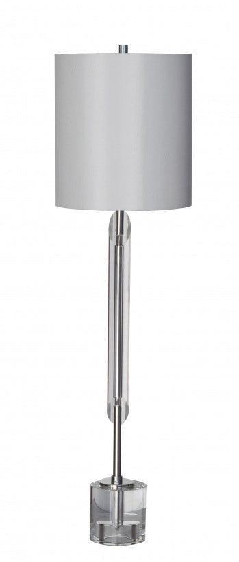 Polished Nickel Table Lamp