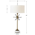 Star Quartz Table Lamp