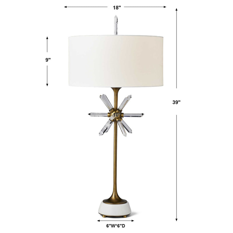 Star Quartz Table Lamp