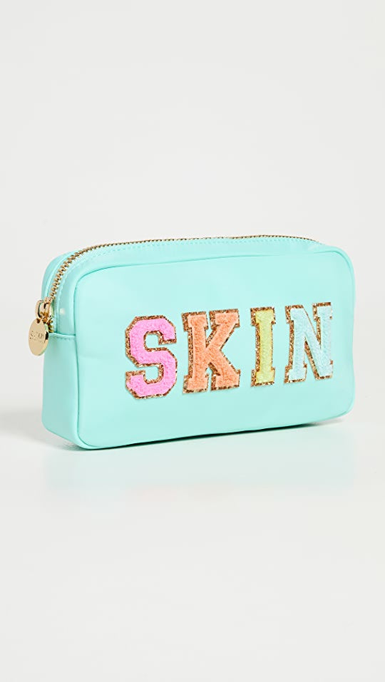 "SKIN" lettered bag