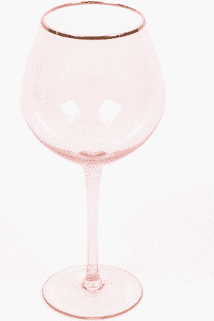 Blush Wine Glass