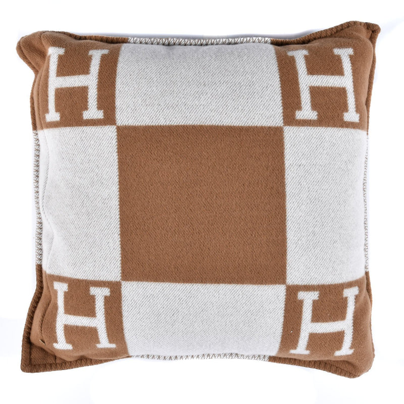 Hermes-Inspired Wool Pillow